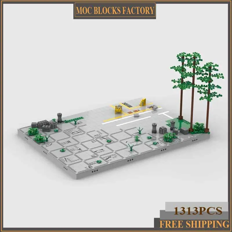 Популярная модель звездного фильма Moc строительные блоки базовые кирпичи для