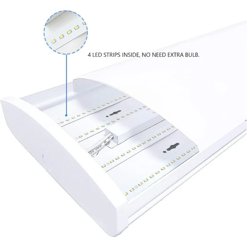 Коммерческий светодиодный светильник AntLux 72 Вт 4 фута офисное потолочное