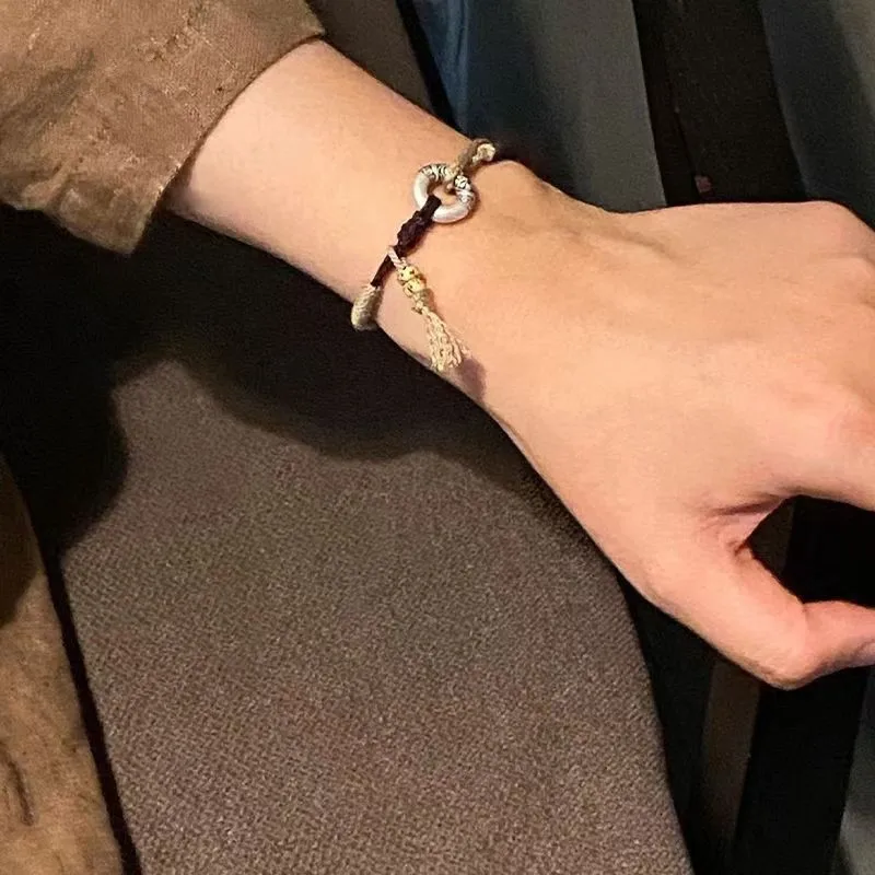 Браслет ручной плетеный Lucky Ring