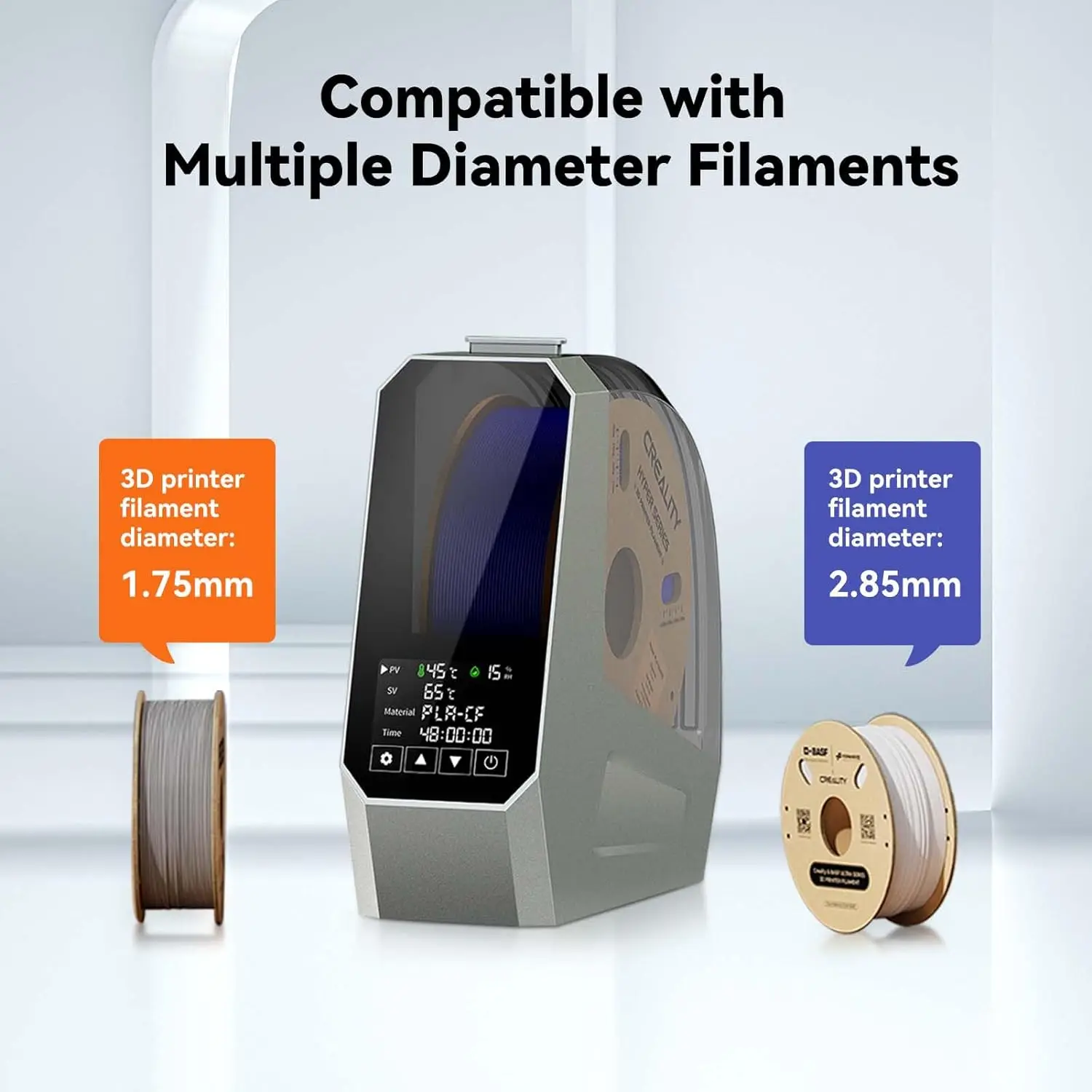 Сушилка для наполнителя Creality Space PI сухая коробка Дегидратор 3D-принтера