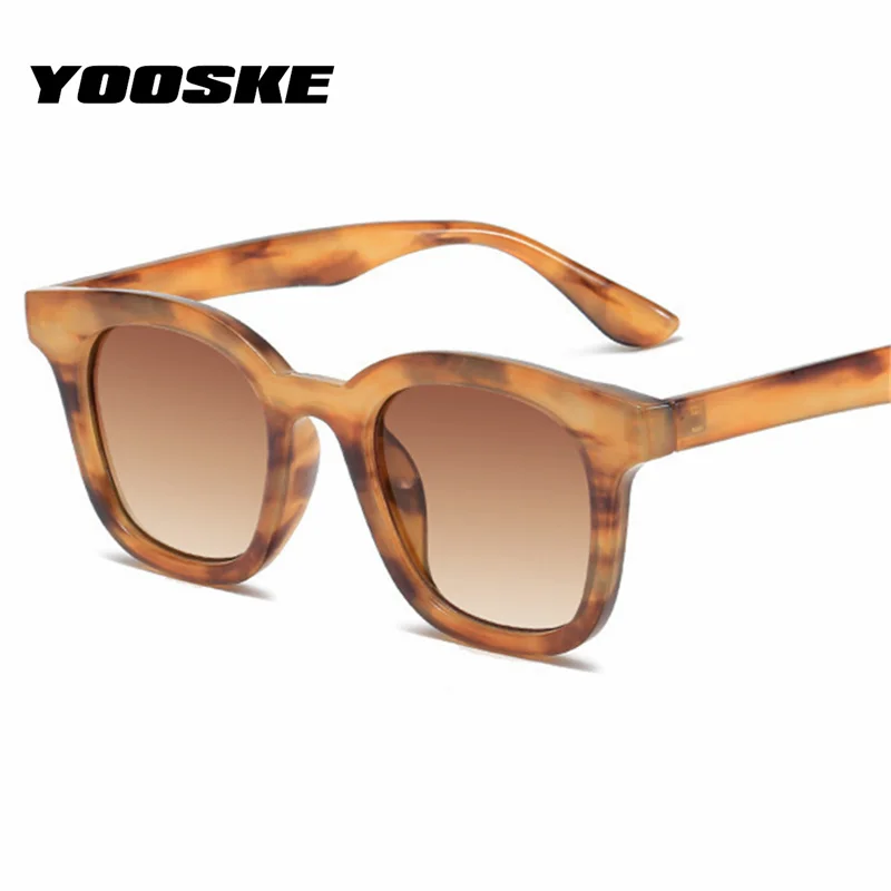 

YOOSKE 2022 Vintage Square Sunglasses for Women Brand Designer Retro Small Sunglasses for Men Korean Style UV400