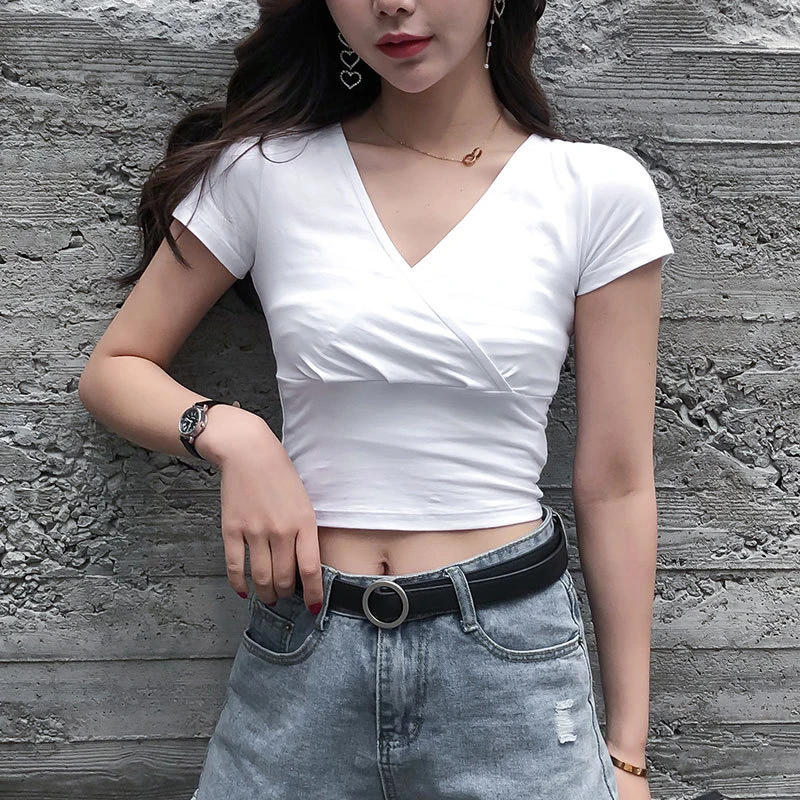 Женские летние футболки Zmtgl125 женские топы zometg с коротким рукавом