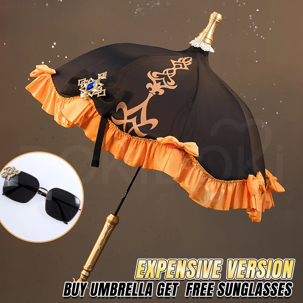 Зонт Navia реквизит для косплея игра Genshin ударопрочный Косплей Фонтейн зонт