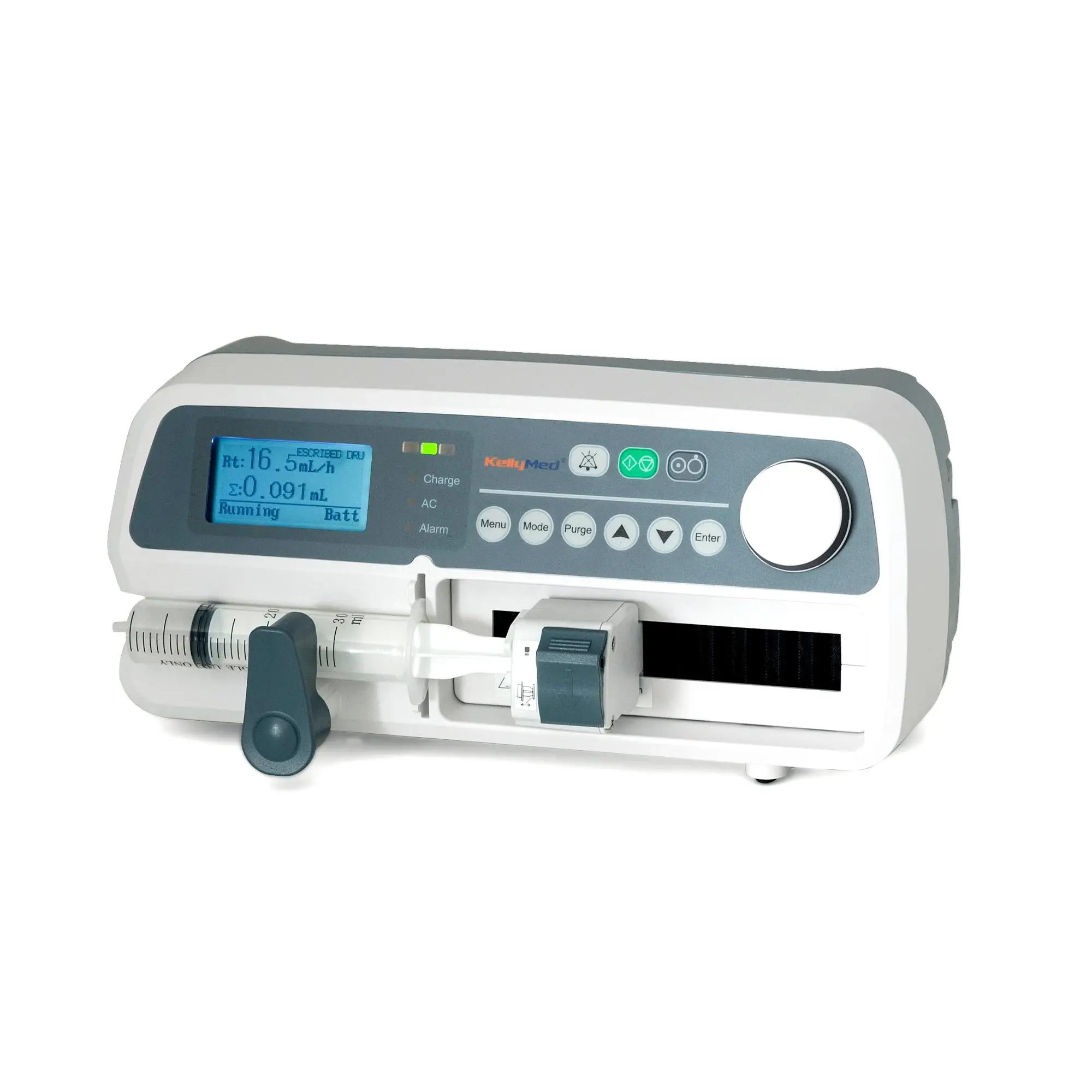 

Wholesale Kl-602 Kellymed Multi Drug Library Size Automatic anti-bolus and calibration medical syringe infusion pump