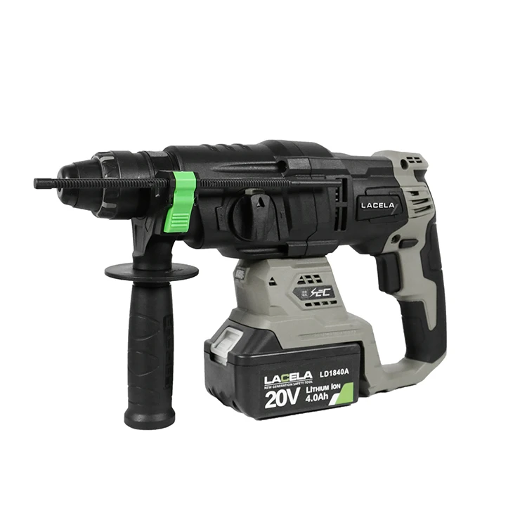 

China Wholesale 18V Cordless Li-ion Battery Rotary Hammer Drill Machine