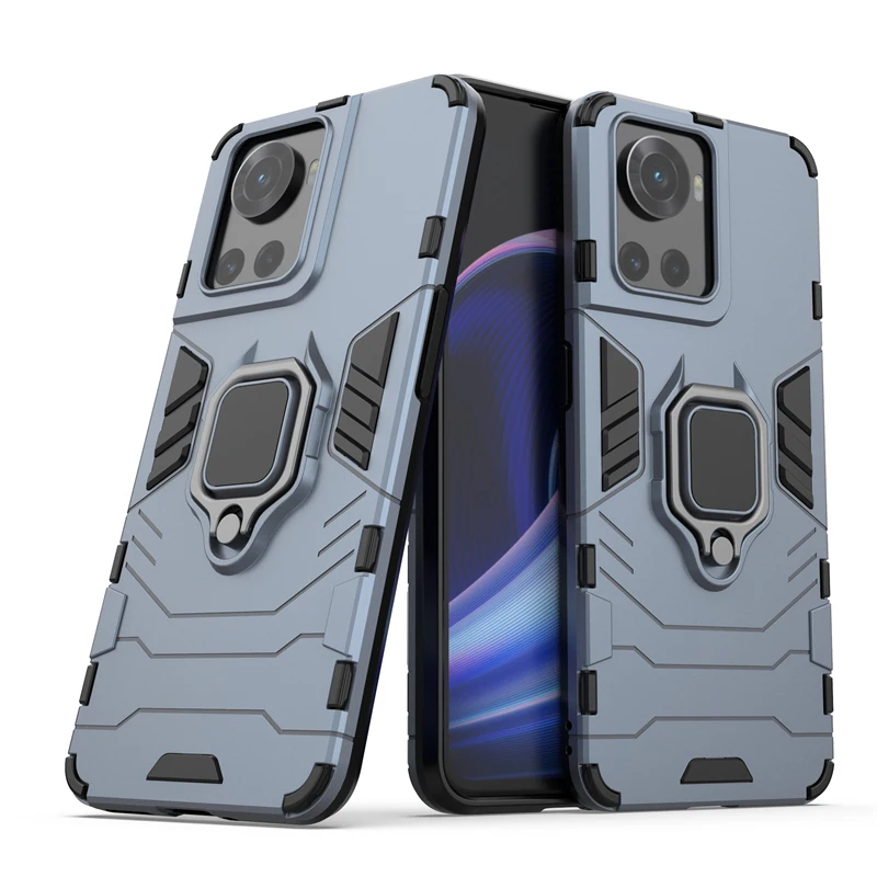 phone case for oneplus ace case oneplus ace cover new shockproof back hard ring magnetic holder cover for oneplus 10r ace fundas free global shipping