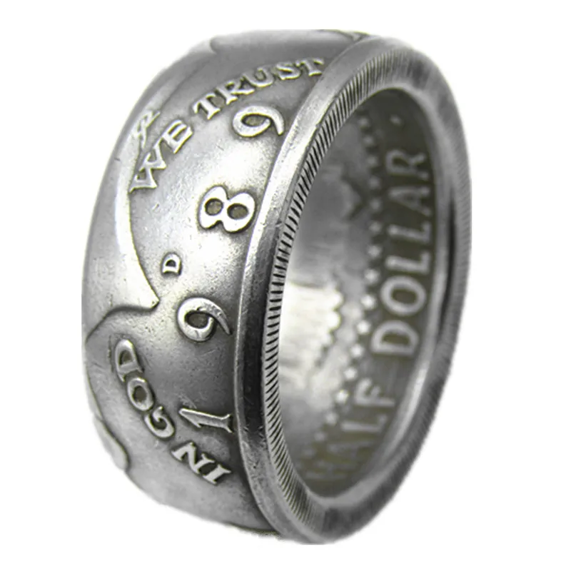 

Кольцо для монет из медно-никелевого сплава США Kennedy «1989», Размер 7-14