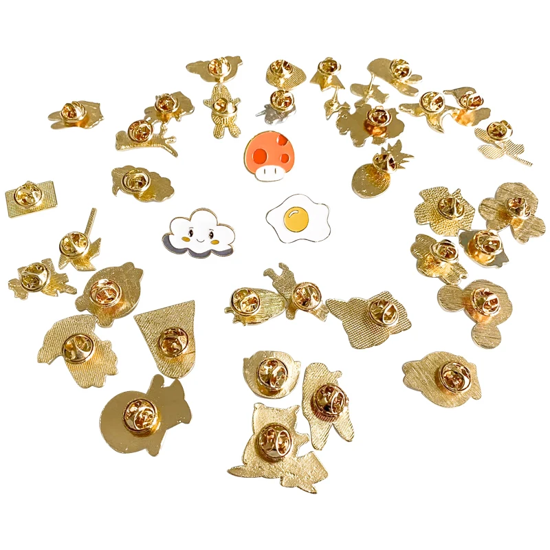 10/30 шт. случайные значки милая модная идентификационная шпилька аксессуары