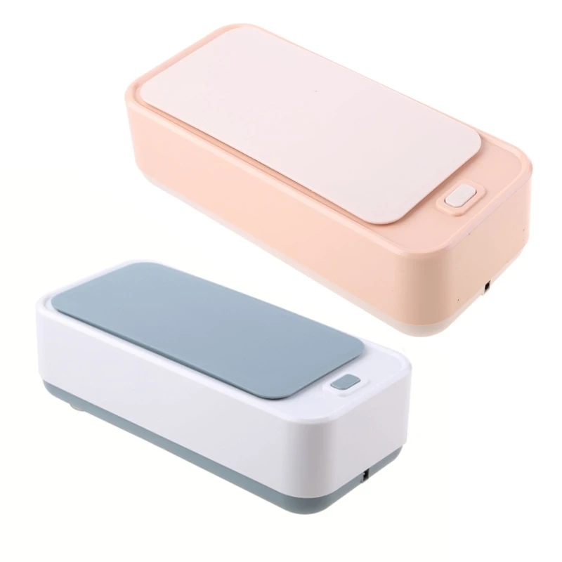 

Мини-ультразвуковая машина, портативная коробка для чистки, малошумный очиститель для ювелирных изделий, очков, Прямая поставка