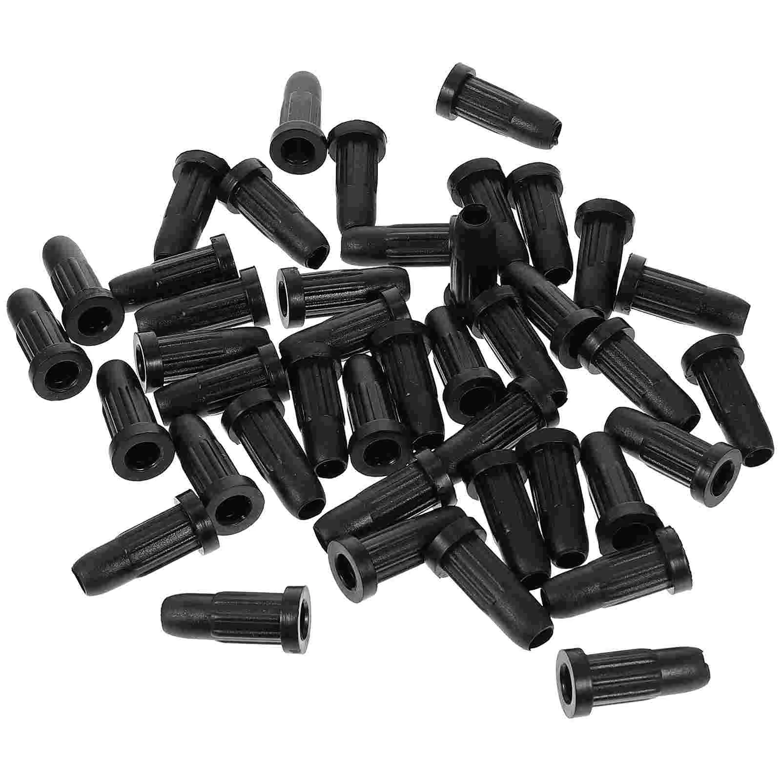 

30 Pcs Plastic Reusable Useful Convenient Protected Foot Covers Protective Lids Caps for Mute