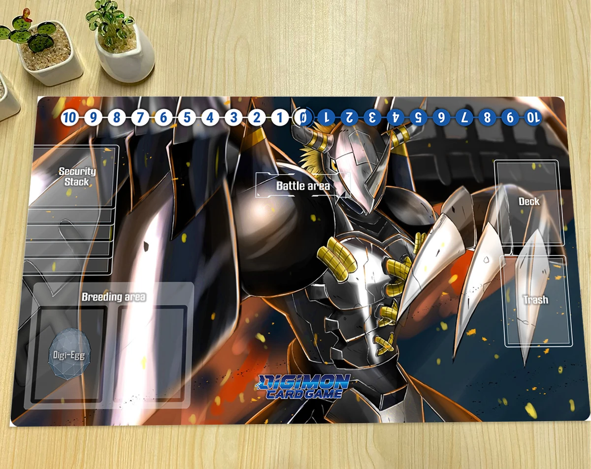 

Игровой коврик Digimon, военный, серый, DTCG, TCG, для настольных игр, для дуэлей, торговых карт, Аниме Коврик для мыши, резиновый Настольный коврик, бесплатная сумка 60x35 см