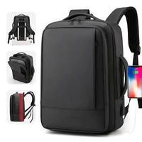 cfun ya mens backpack multifunctional waterproof bag male business laptop backpack usb charge bagpack scalable rucksack luxury