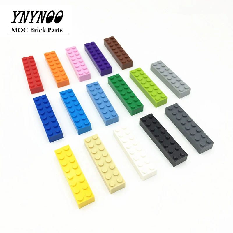 

20Pcs MOC Thick Brick 2x8 Dots Building Blocks DIY Educational Creative Toys for Children Compatible with Bricks 3007