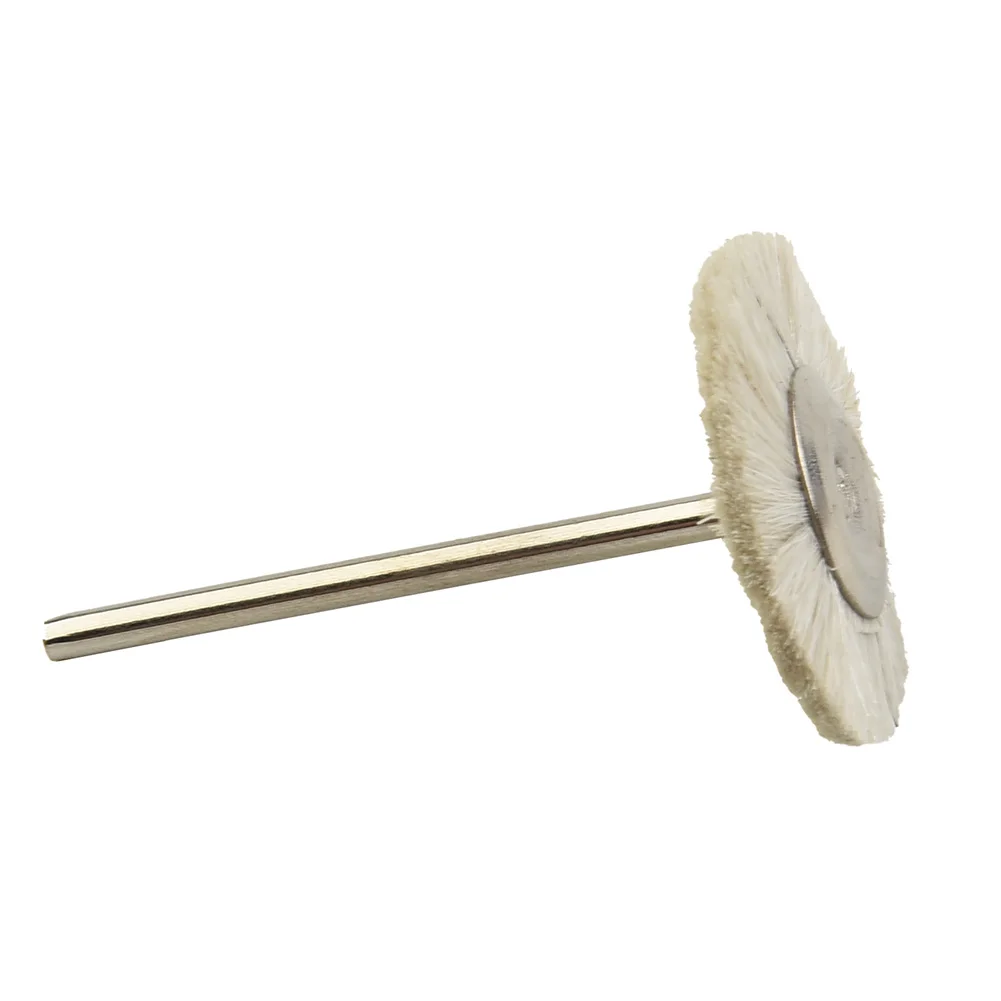 

Brush Polishing Brushes Creamy White For Wood Goat Hair Miniature Replacement Smooth Tools Tooth Polishing Durable