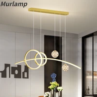 modern minimalist golden led chandelier bedroom restaurant nordic luxury chandelier personality creative bar lighting chandelier