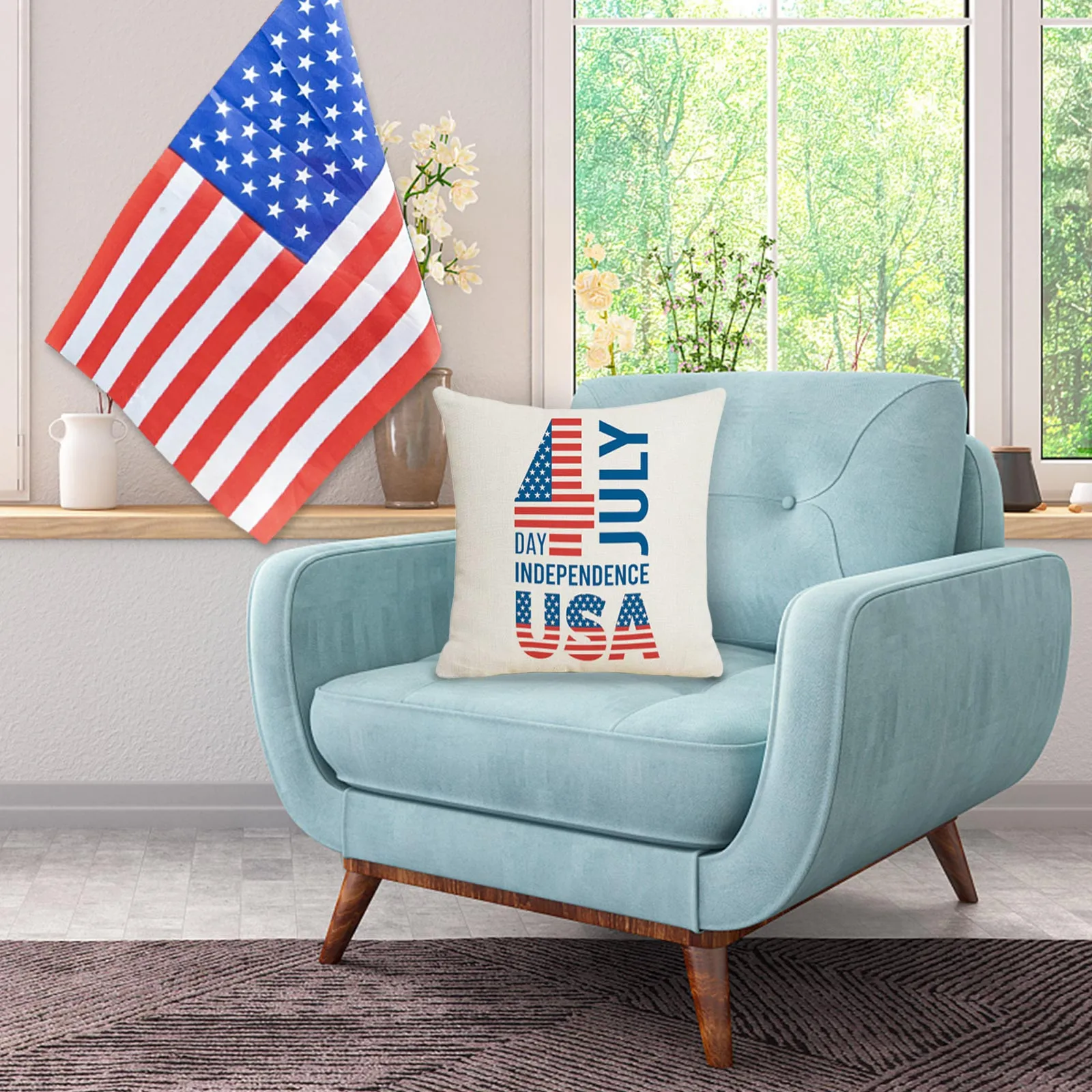

Veterans Day Independence Day Linen Pillowcase Cushion Print Pillowcase Hug Sofa Pillowcase Pillowcase