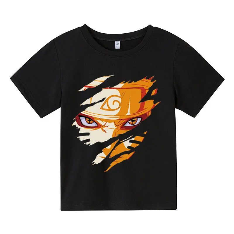 

Children's Nαruto T-Shirt Children For Boys a Boy Girls Kids Kid's Anime Harajuku TShirts Child Baby Cartoon Tee Tops Clothing