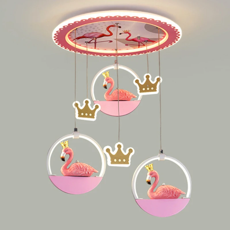 

Chandelier Led Art Pendant Lamp Light Room Decor Modern children bedroom decorative dining ceiling indoor interior ceiling light