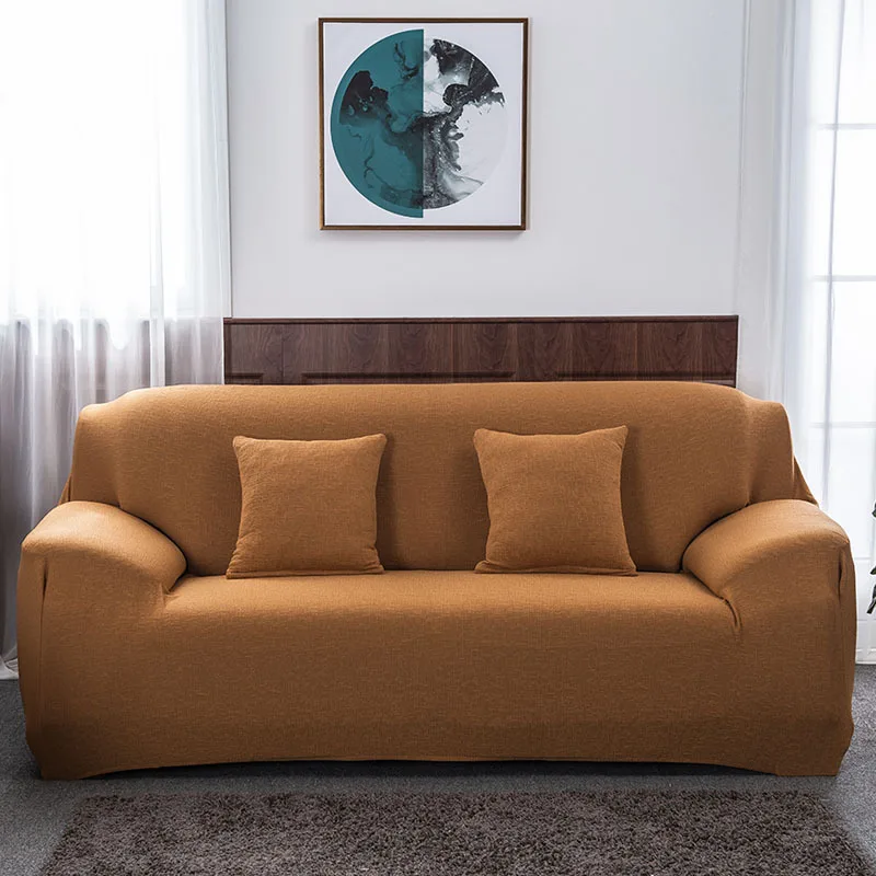 

Knitted thickened old-fashioned leather sofa cover all-inclusive cover lazy universal simple modern elastic four seasons