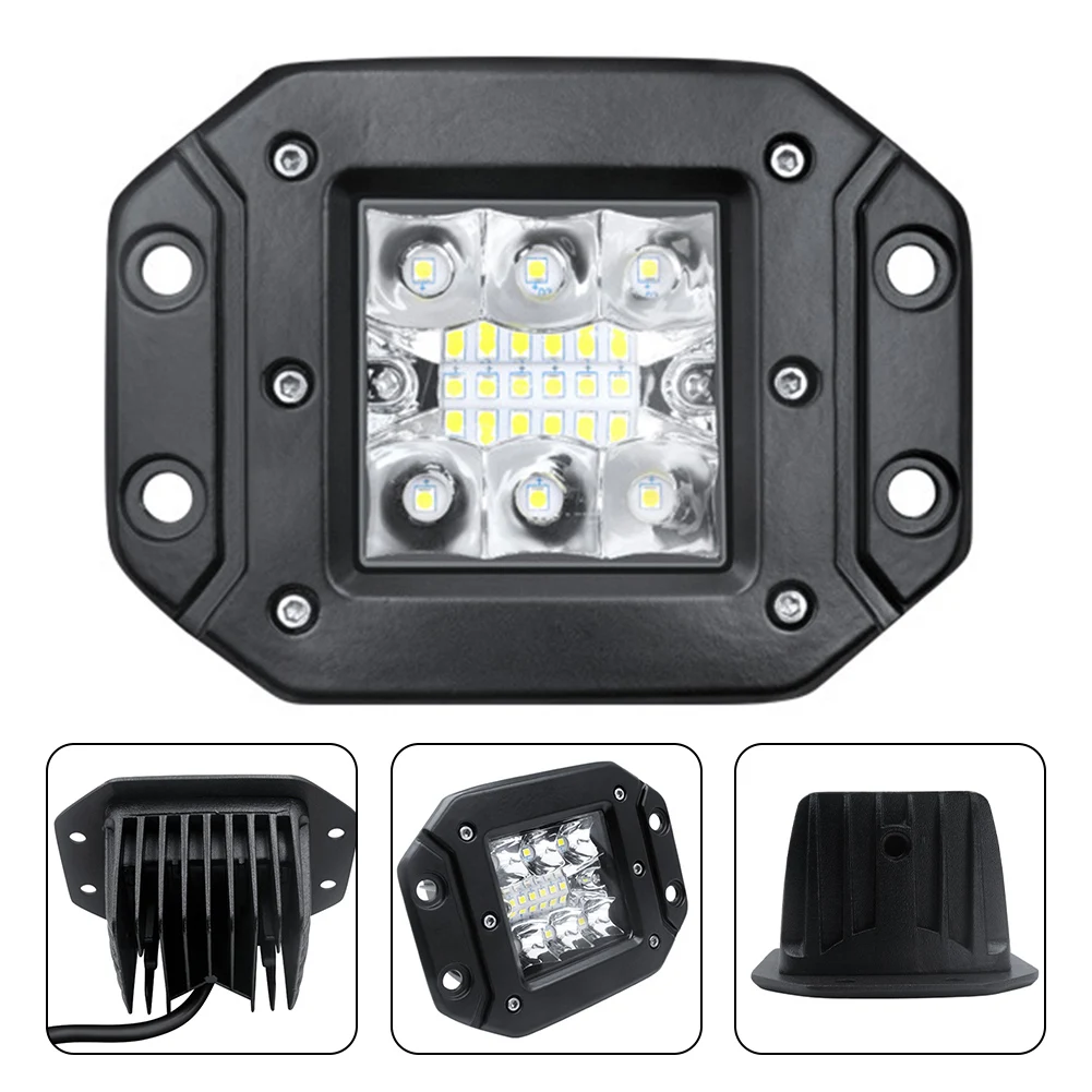 

Car Light Working Lamp Aluminum Alloy Car Accessories LED Work Light Work Light Working Lamp For Car Brand New