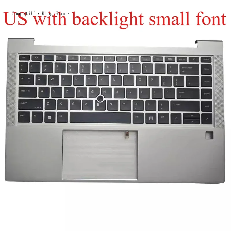 Фото Клавиатура P US/SP/LA/SP/FR для ноутбуков HP Elitebook 840 845 740 745 G7 G8, верхняя часть корпуса с подсветкой, M36312-001 M07090-001 №4