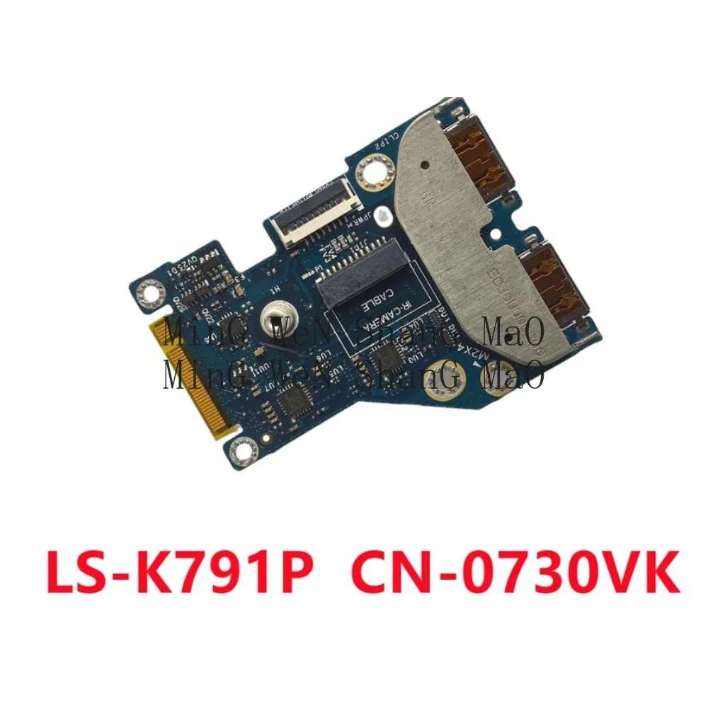 Фото НОВАЯ оригинальная плата USB-интерфейса для ноутбука Dell Alienware M15 R6 GDP50 LS-K791P 0730VK 730VK №3