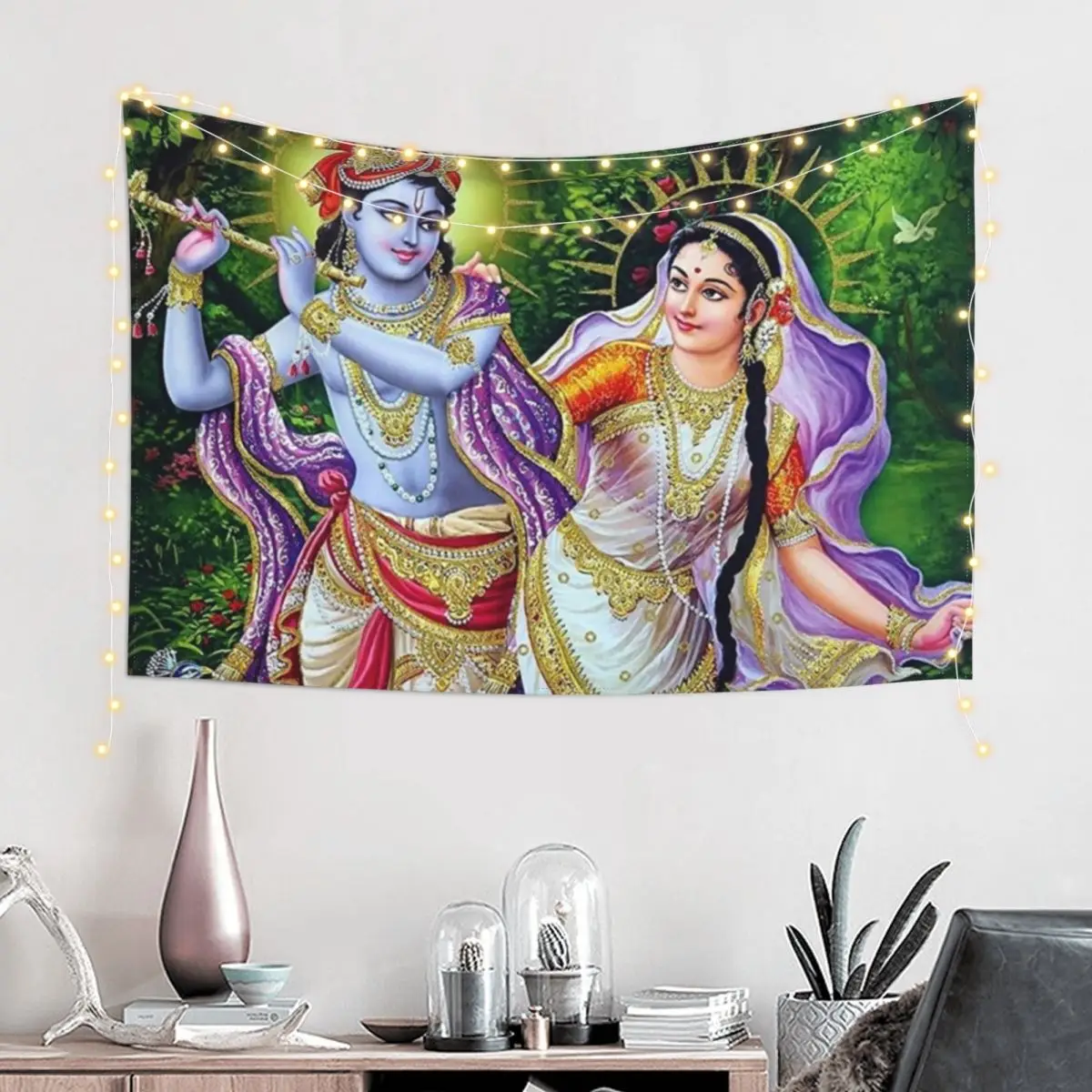 Кровавые руны caryll гобелен комнатный декор