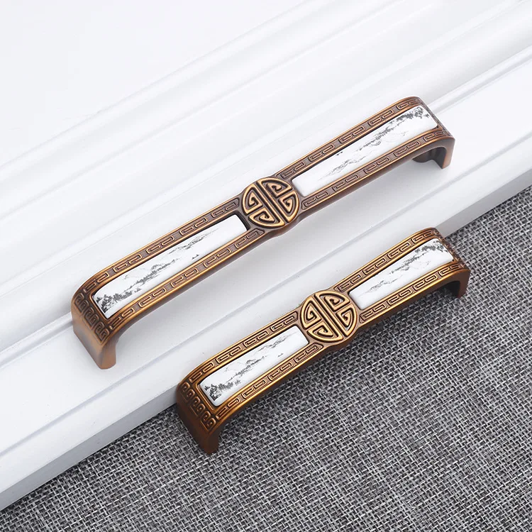 Шкаф из цинкового сплава для ПК винтажный светлый роскошный шкаф телевизора