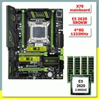 Сборка компьютера HUANANZHI X79 супер материнская плата с двумя M.2 Слоты Процессор Intel Ксеон E5 2620 Оперативная память 32G 4*8G rec 2 года гарантии