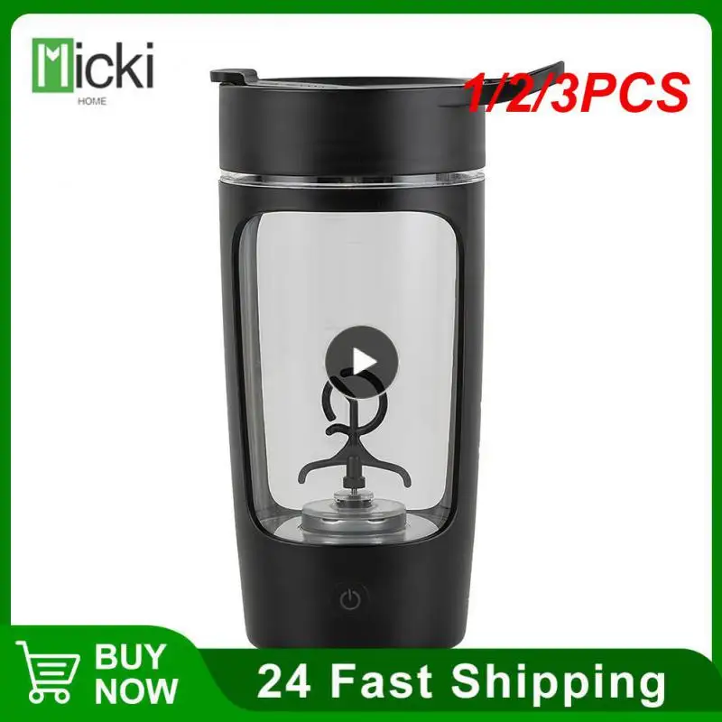 

1/2/3PCS 650Ml Electric Protein Shaker Bottle Whey Protein Powder Mixing Bottle Sports Fitness Gym Outdoor Travel Bottle