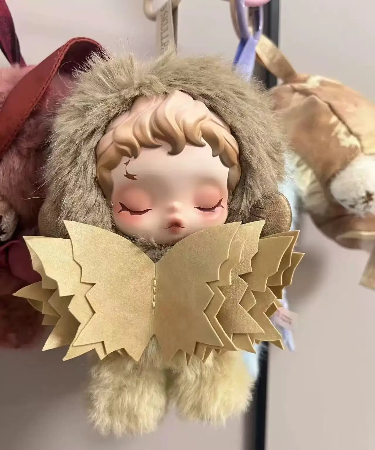 Фото Коллекционная плюшевая кукла-брелок Sleepless Theater Style в стиле Blind Box, с мягким виниловым лицом, милая, подарок №4