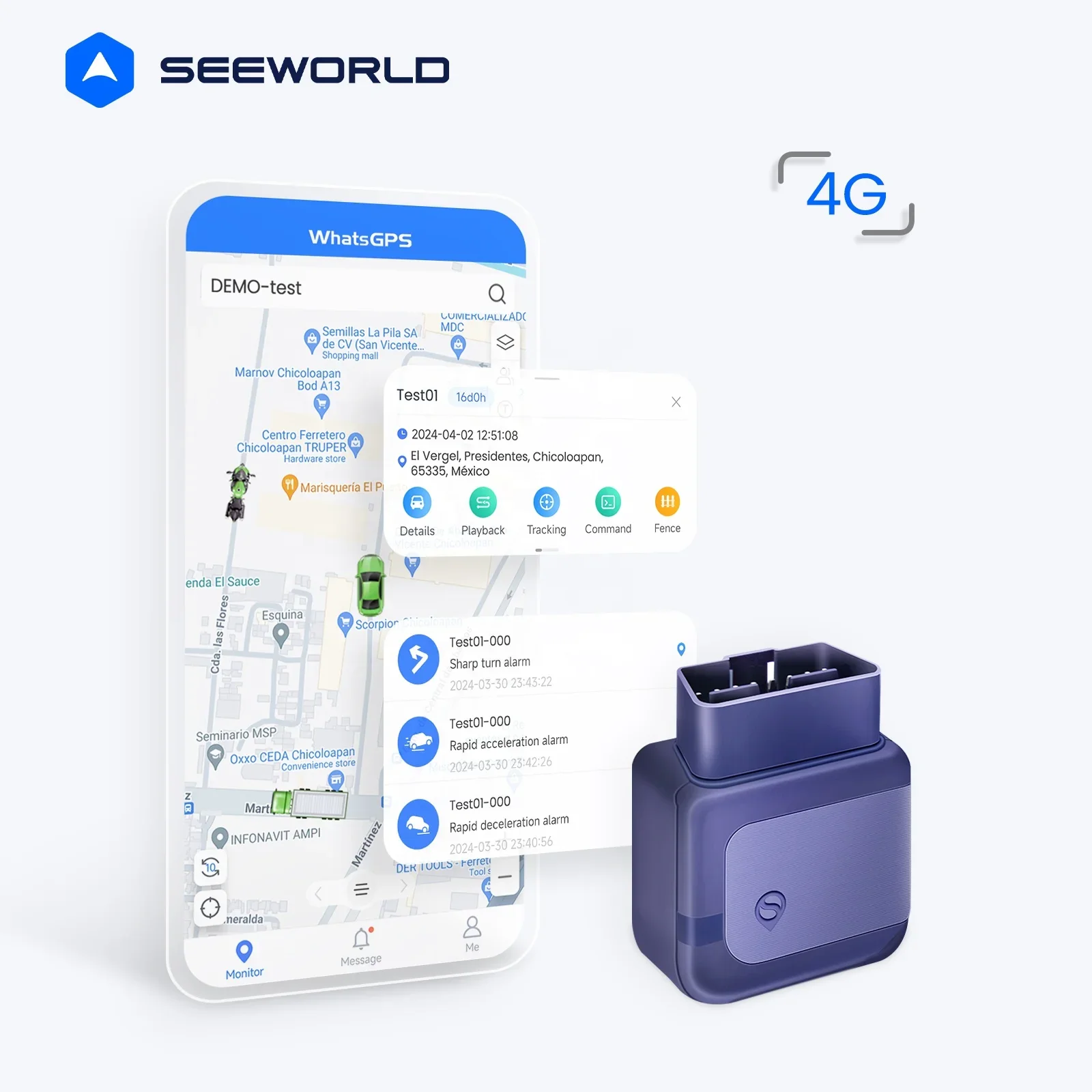 CAT 4 без Wi-Fi 4G Auto OBD2 GPS OBD порт устройства слежения за автопарком трекер автомобиля с