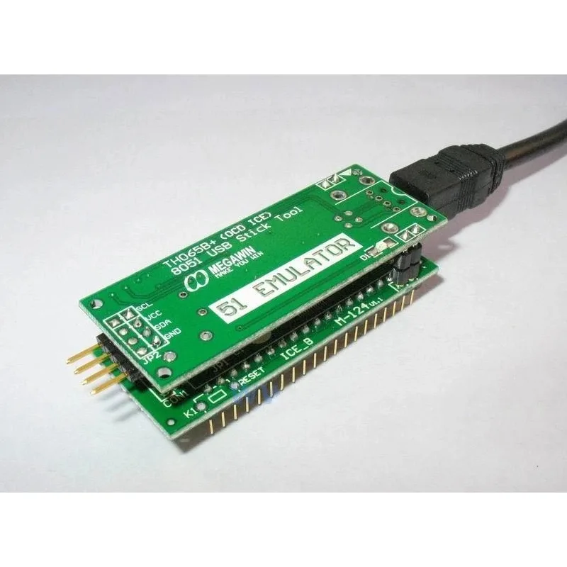 Фото Новая версия 51mini 8051 MCU Emulator 1T, высокоскоростной, вместо AT89C51-USB, встроенный эмулятор с интерфейсом USB №1