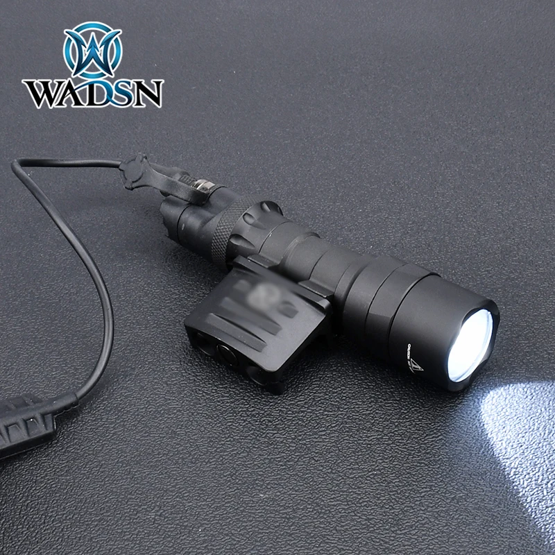 Tactical M312 Surefir Flashlight Metal Scout Light Dual-function Upgraded Tail Cover LED Light M300 M600 Fit 20mm Picatinny Rail