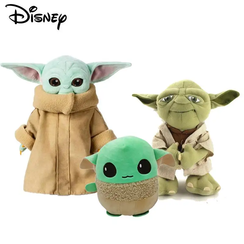 Игрушка плюшевая Yoda из м/ф Звездные войны 19-30 см | Игрушки и хобби