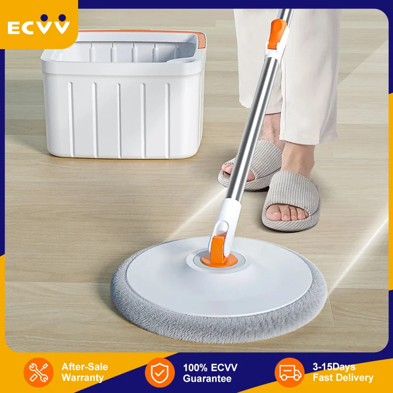 

Lazy God Drag Sewage Can Be Separated Water Saving Mop Home Rotary Mop Hand Washing Mop Flat Suction Mop