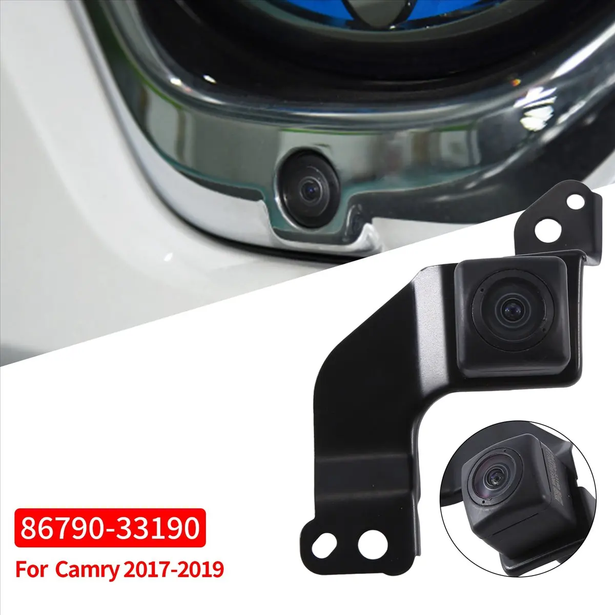 Фото Совместимая передняя камера для автомобиля 86790-33190 для Hybrid MXVA71 AXVA70 AXVH7, камера кругового обзора для помощи при парковке. №4