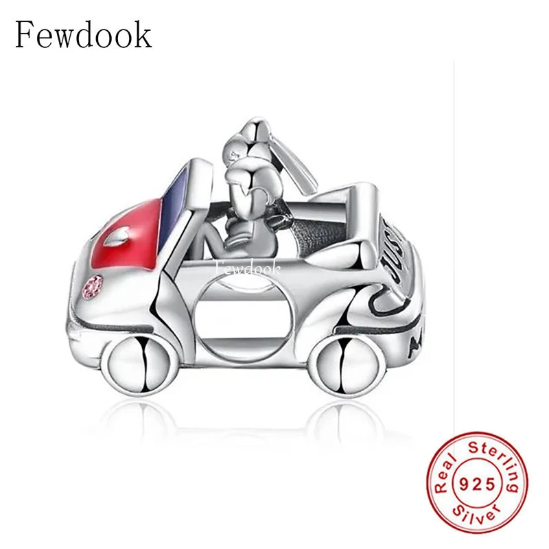 Женский шарм-браслет из серебра 925 пробы для мальчиков и девочек - купить по