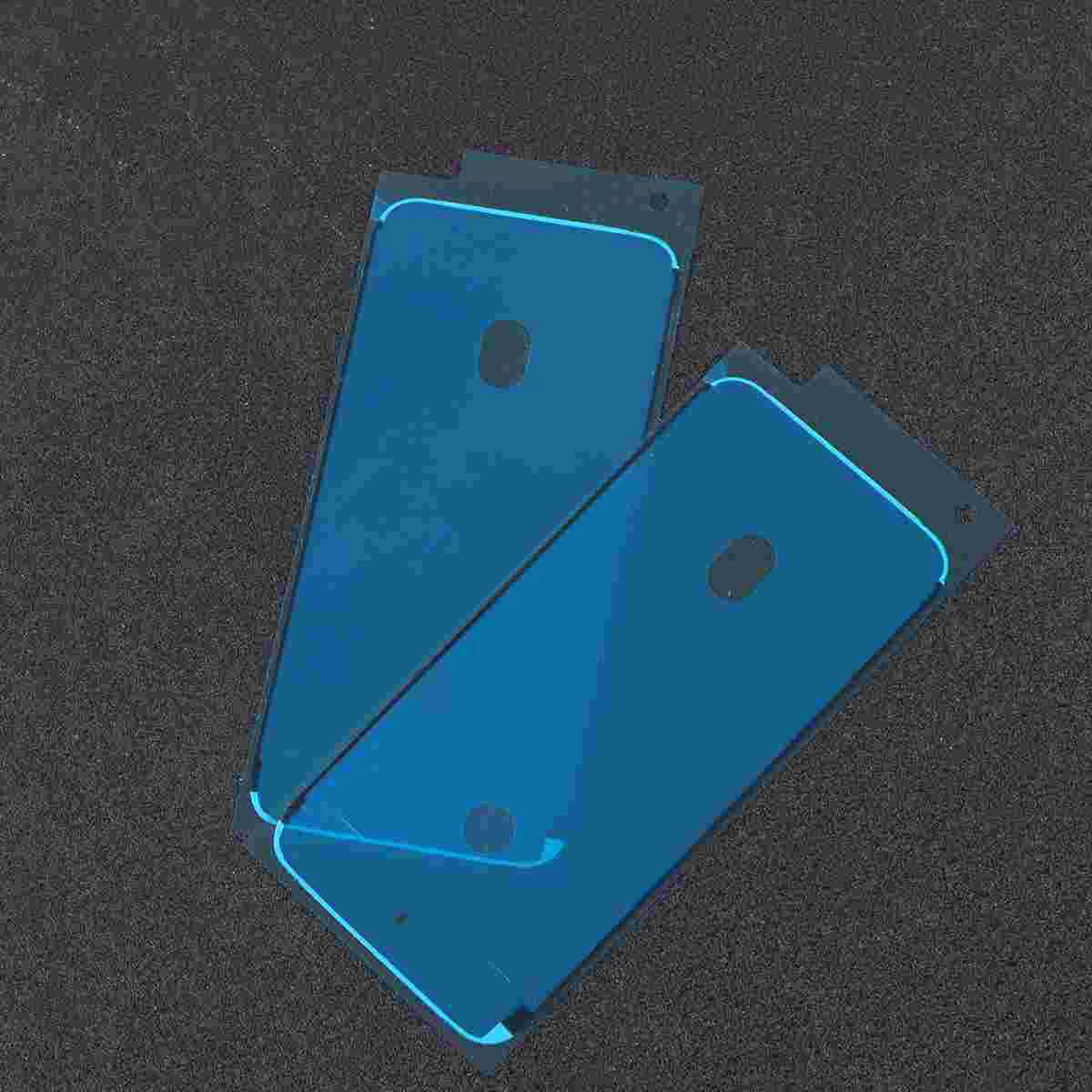 

2Pc Waterproof Sticker LCD Frame Back Cover Adhesive Sticker for iPhone 7 (White)