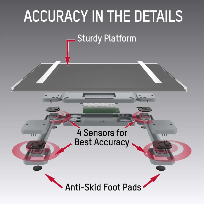

Body Composition Scale with 400 lb Capacity