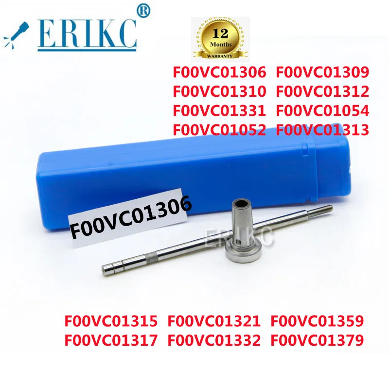 

ERIKC Control Valve F00VC01052 F00VC01313 F00VC01315 F00VC01321 F00VC01359 F00VC01317 F00VC01332 F00VC01379 For Bosch injector