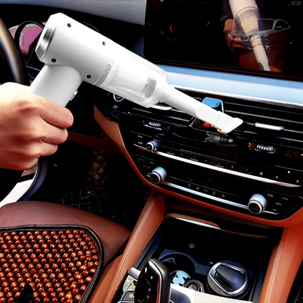 

Car Vacuum Cleaner for SUV Truck Home Office W91F USB Rechargeable Cordless 5500Pa 120W Portable Handheld Powerful Wireless