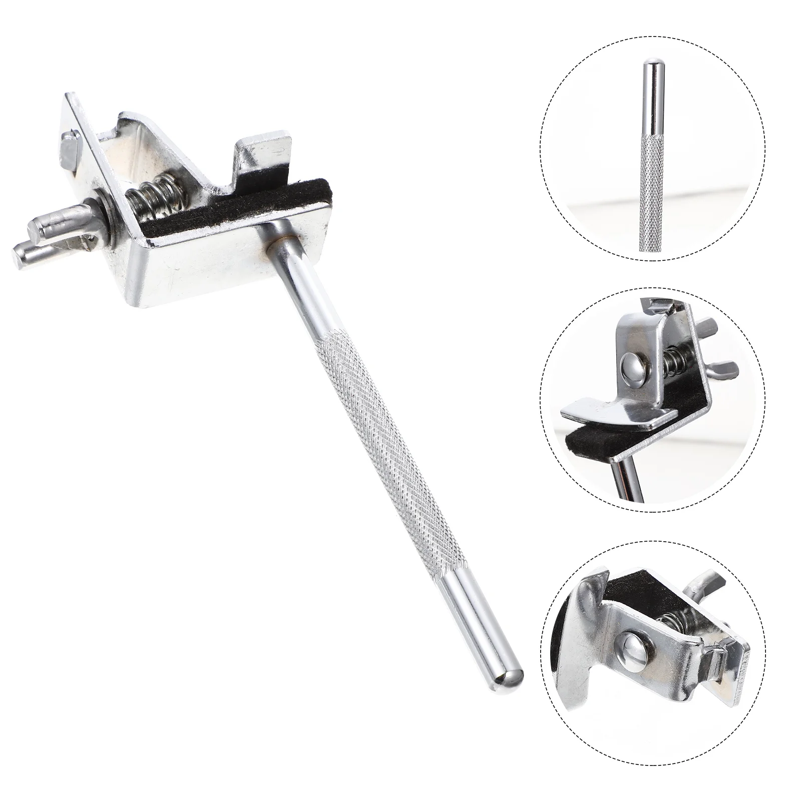 

Cowbell Drum Holder Clamp Clip Extension Accessories Bracket Kit Mounted Mount Set Adjustment Partsinstrument Partfixing