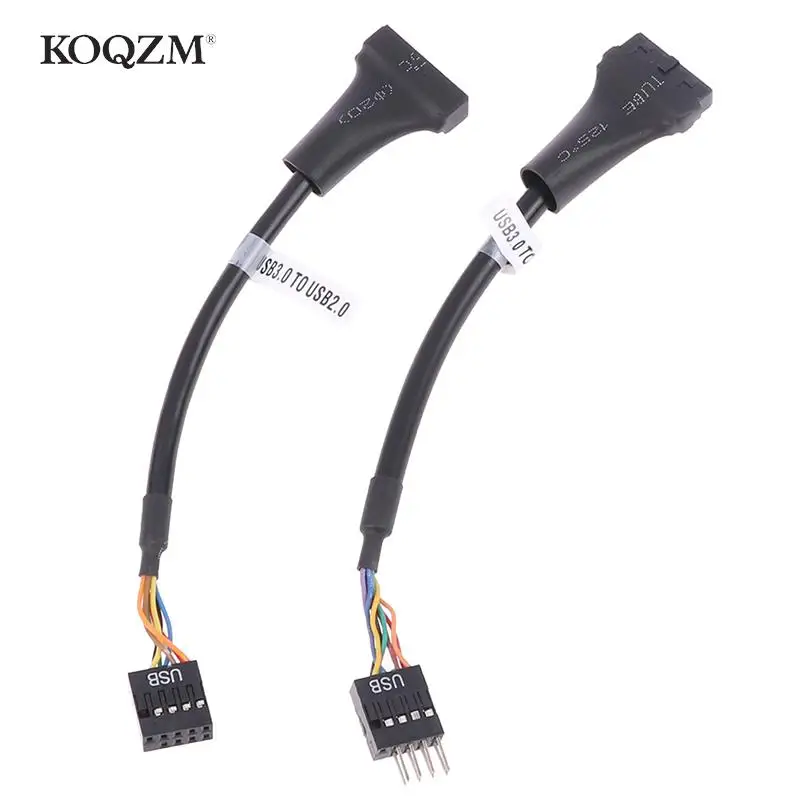 

Motherboard Internal USB 2.0 9pin To USB 3.0 20pin Adapter Cable,Mainboard USB 3.0 20 Pin Header To USB 2.0 9 Pin Bridge Cable