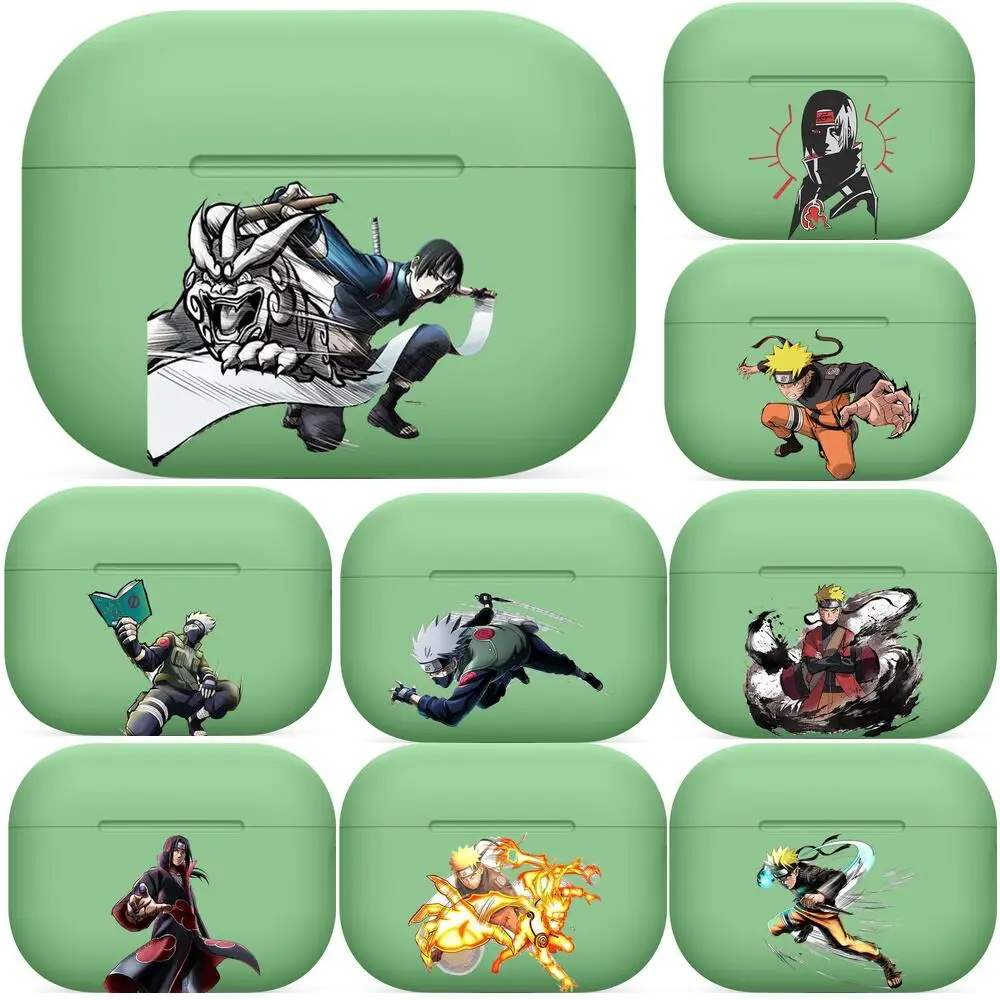 

Naruto For Airpods pro 3 case Protective Bluetooth Wireless Earphone Cover Air Pods airpod case air pod cases green 1 2