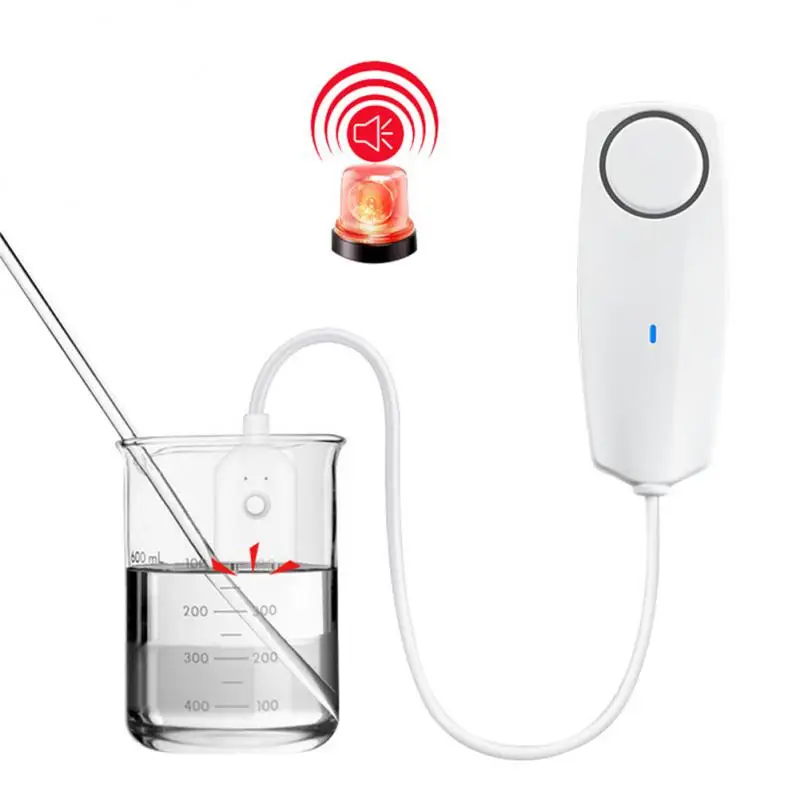 

High Pitched Alarm Leakage Sensor 400mah Water Leak Alarm Tuya Wifi Tuya Wifi/zigbee Water Leakage Alarm Smart Home