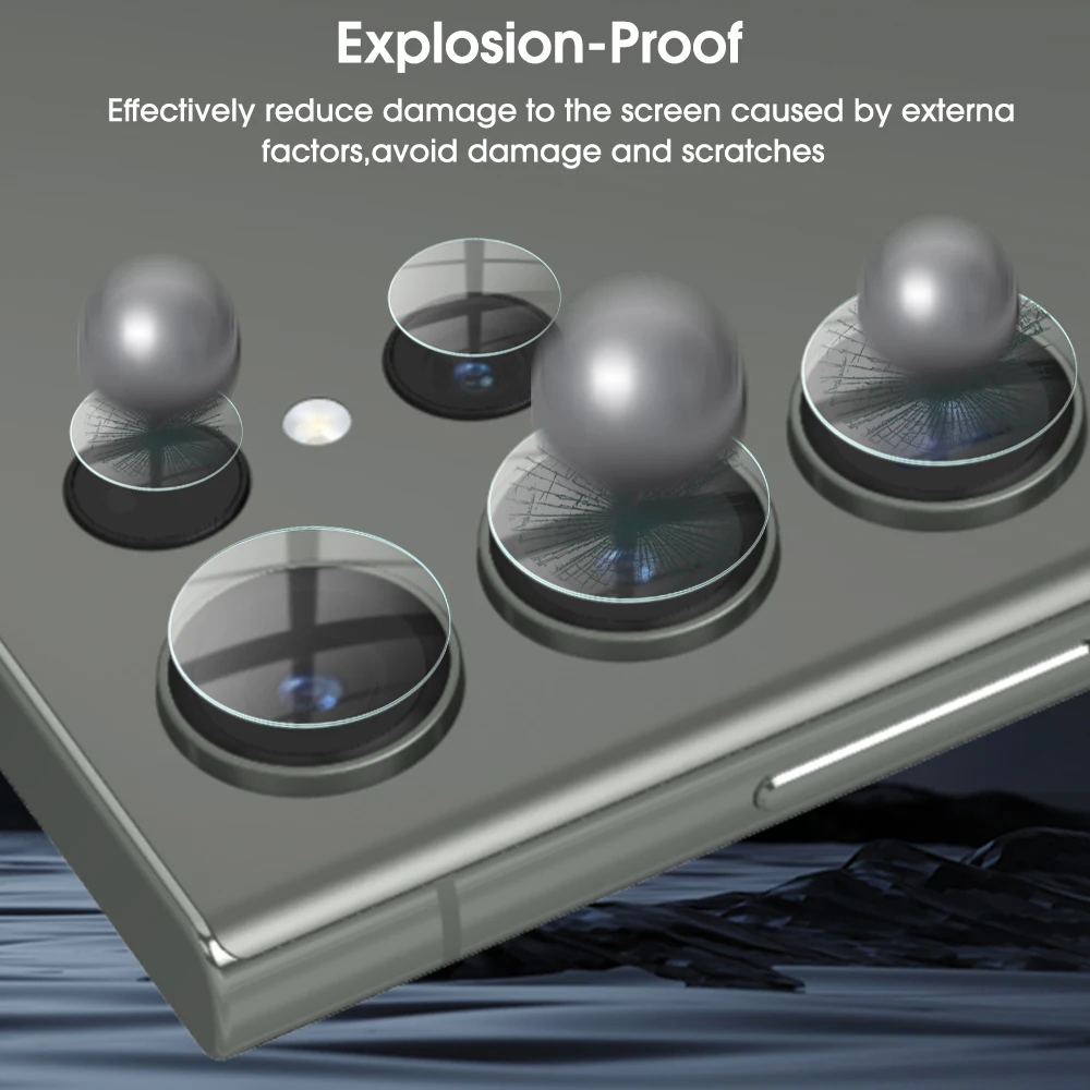 200pcs Lens Protector Film For Samsung S23 Ultra Plus 5G S23+ Screen Protector Film Camera Cover For S23 Plus S23Ultra