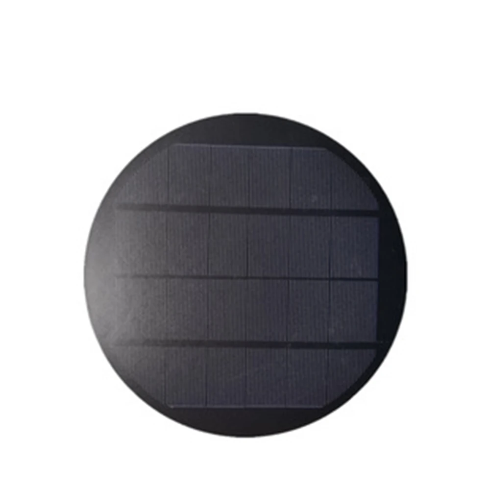 

SYZM Circular Solar Panel 2W6V Monocrystalline Silicon Solar Cell Module