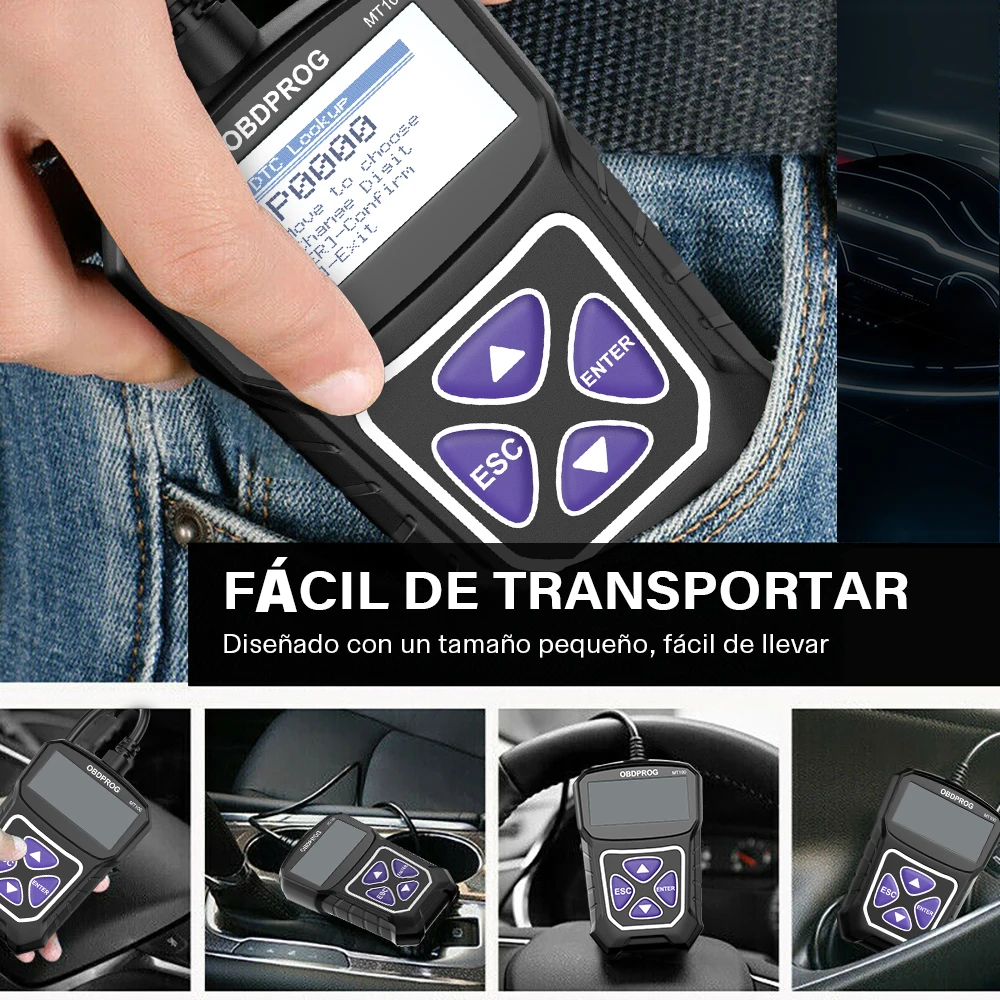 OBDPROG MT100 OBD2 диагностический инструмент профессиональный считыватель кодов