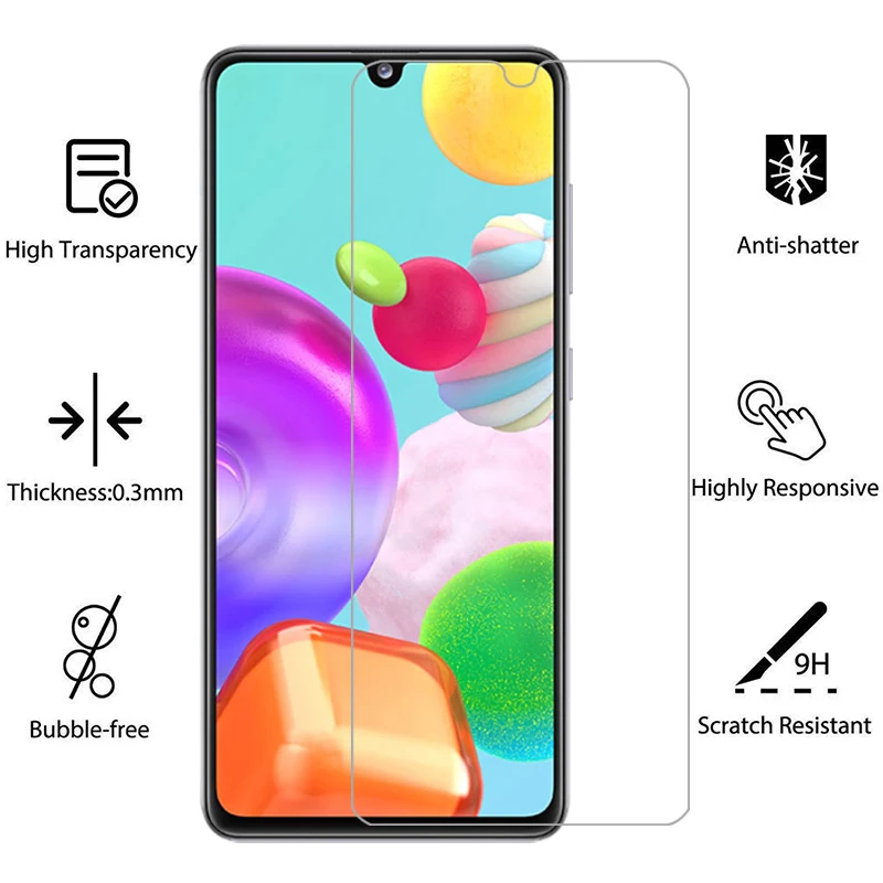 Фото Чехол для телефона Samsung Galaxy A41, защитное стекло для Samsung A41, Galaxy A41, A 41, 41A, 4G, 5G, задняя крышка, 360-градусный чехол для Samsung Galaxy A41 №2